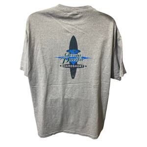 VTG OCEAN PACIFIC Shirt Mens 2XL Gray Surfer Sunset Graphic Tee